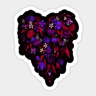 Still Bleeding Heart Sticker